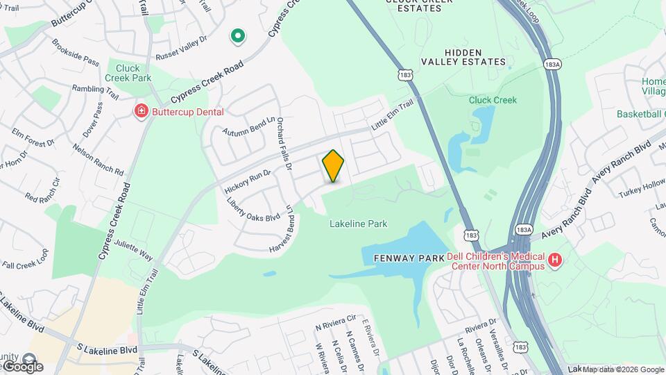 1811 Liberty Oaks Blvd Map and Location Details