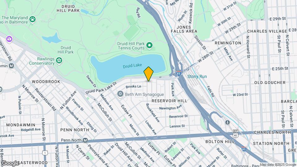 2535 Brookfield Ave Map and Location Details