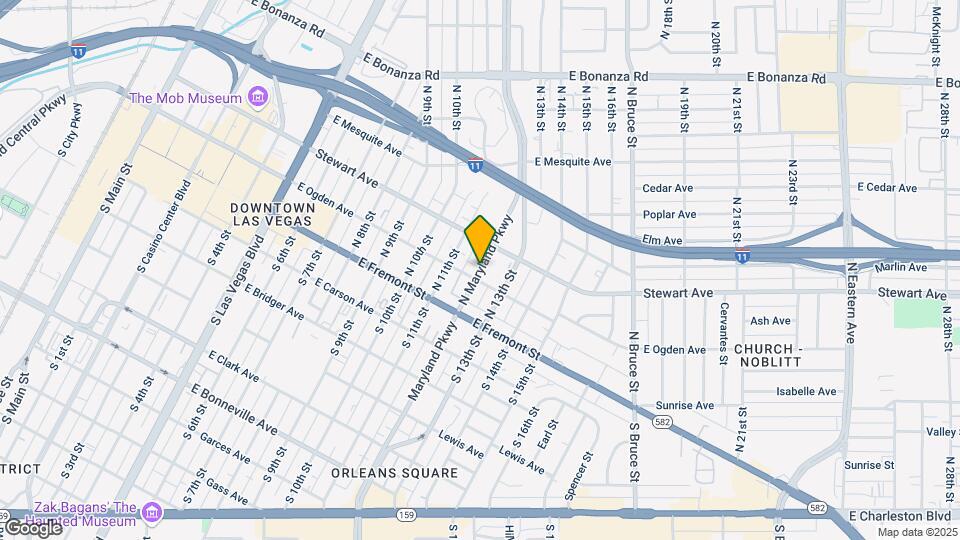 211 Maryland Pkwy Map and Location Details