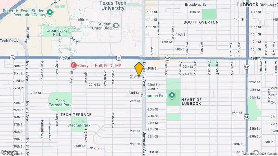 2509 21st St Map and Location Details