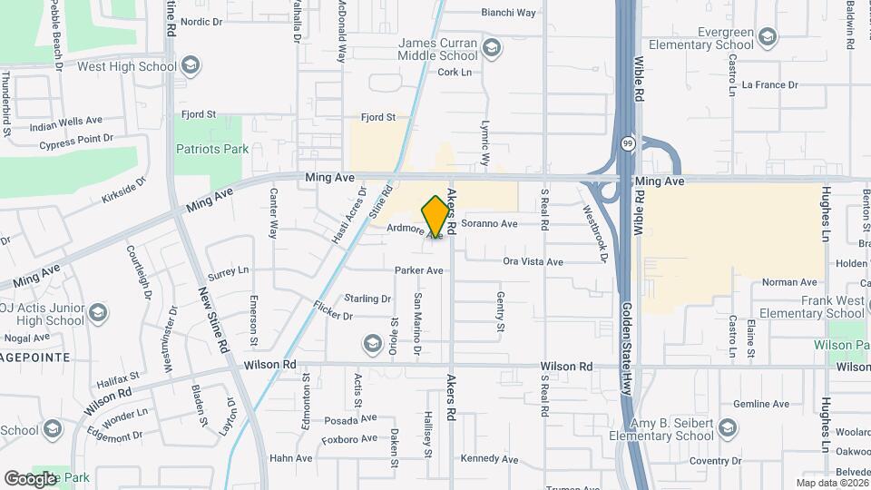 4115 Ardmore Ave Map and Location Details