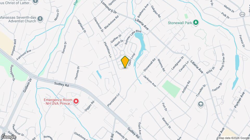 8371 Tillett Loop Map and Location Details