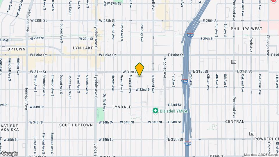 3114 Pillsbury Ave S Mapa y Detalles de la Ubicación