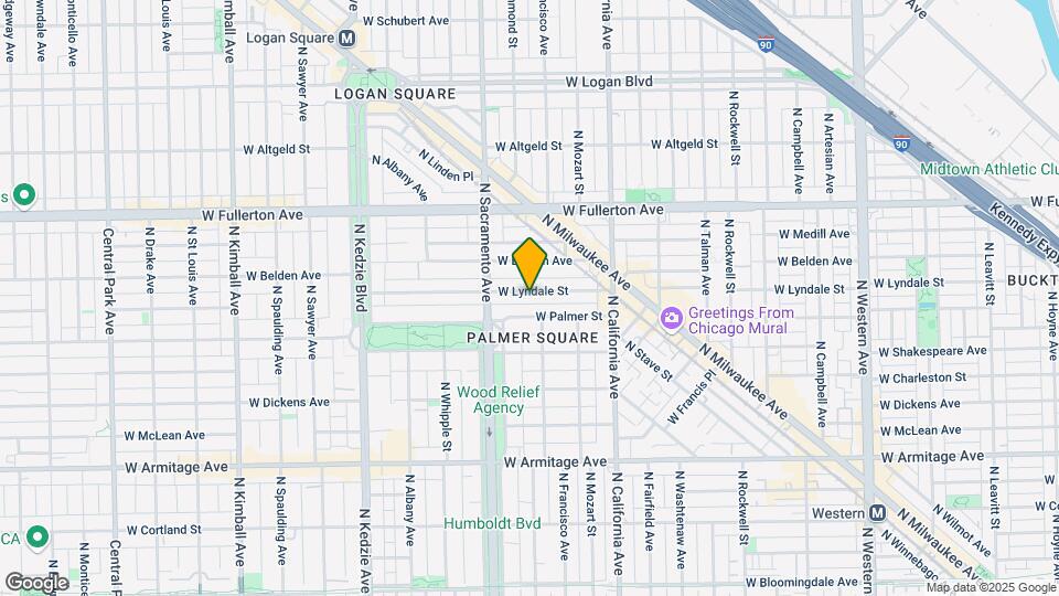 2915 W Lyndale St Map and Location Details