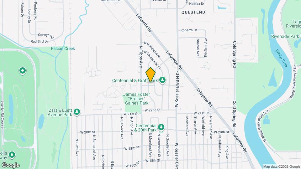 2301 N Moreland Ave Map and Location Details