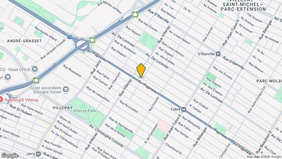 1809 L.-O.-David Rue Map and Location Details