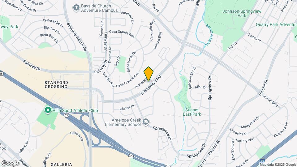 2545-2649 S Whitney Blvd Map and Location Details