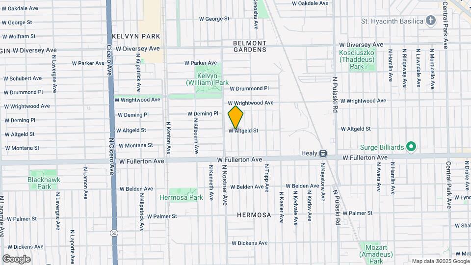 2452-2454 N Lowell Ave Mapa y Detalles de la Ubicación
