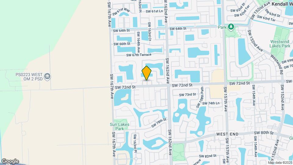16330 SW 71st Terrace Map and Location Details