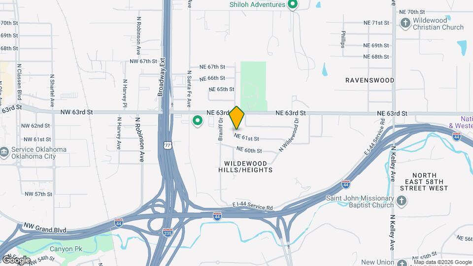 221 NE 61st St Map and Location Details