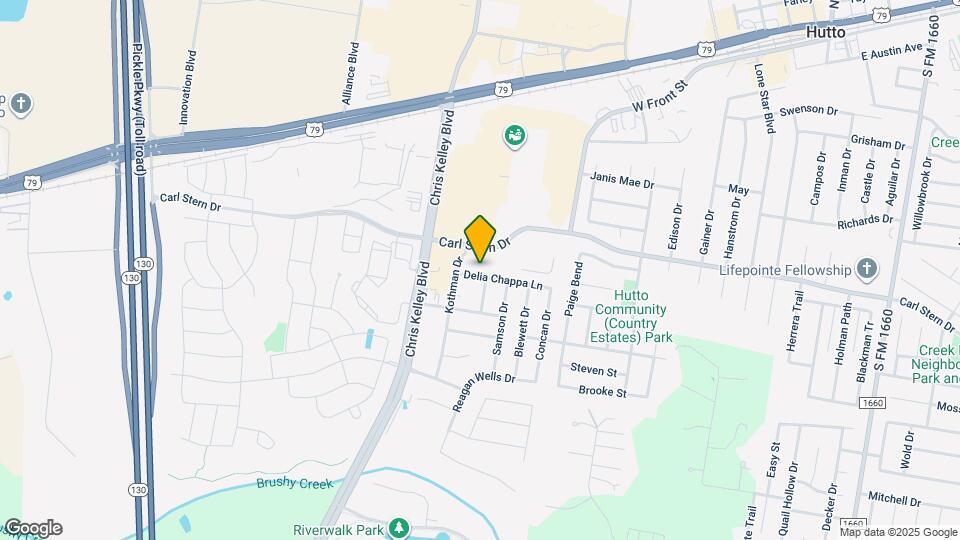 1108 Delia Chappa Ln Map and Location Details