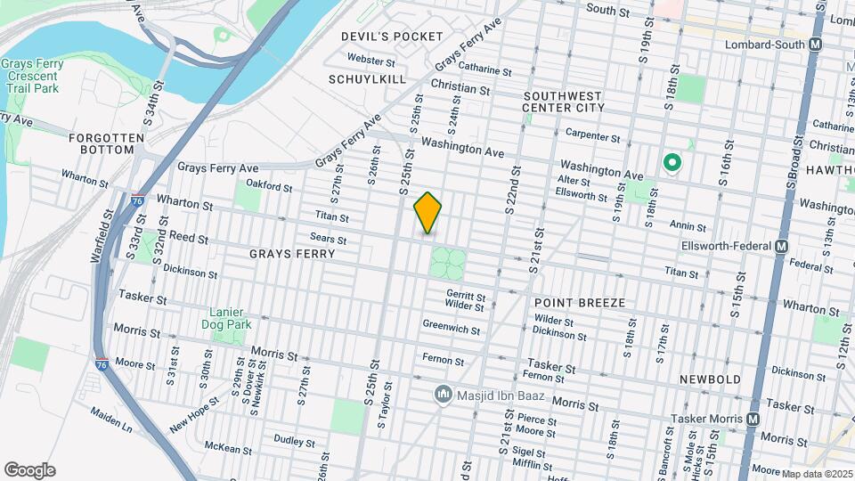 2407 Wharton St Map and Location Details