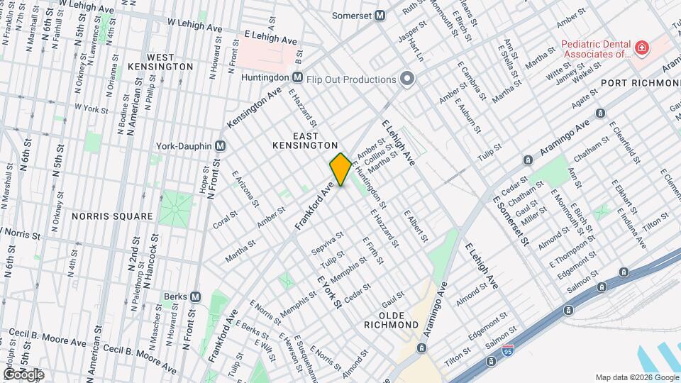 2531 Collins St Map and Location Details