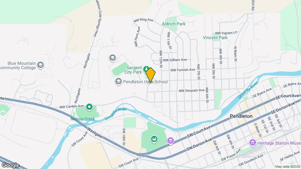 320 NW 14th St Map and Location Details