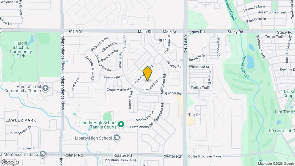 15577 Desert Broom Rd Map and Location Details