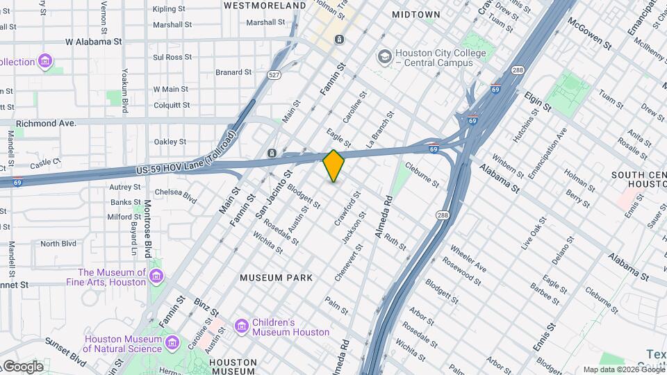 1414 Rosewood St Map and Location Details