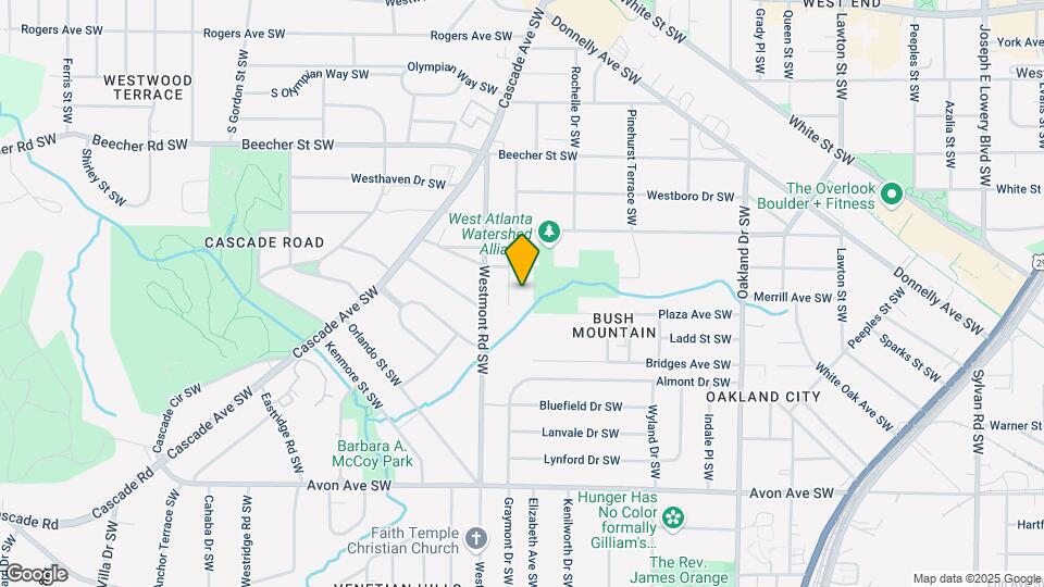 966 Gaston St SW Map and Location Details