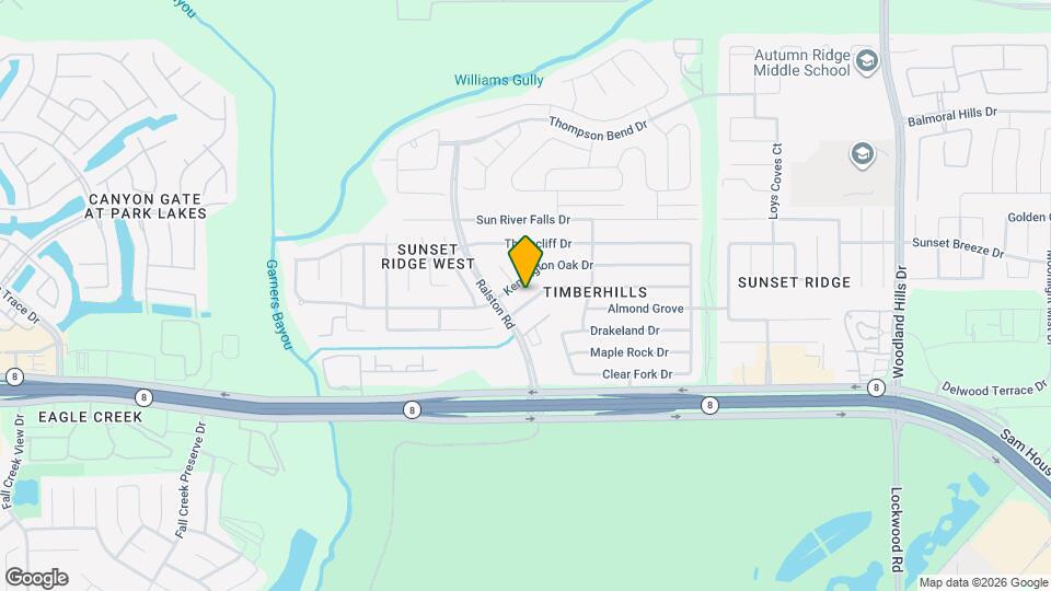 10719 Ambergate Dr Map and Location Details