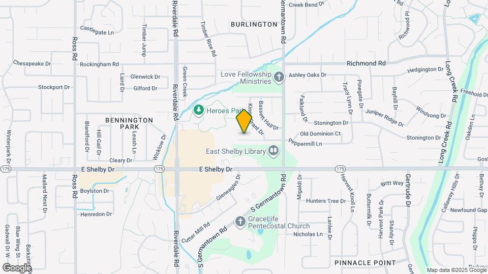 7126 Peppermill Ln Map and Location Details