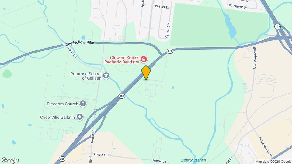 252 Mansfield Dr Map and Location Details