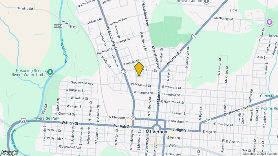 10 Cottage St Map and Location Details