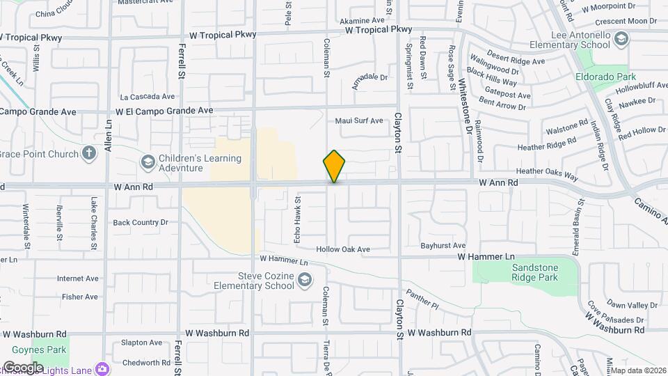 5541 Cypress Creek St Map and Location Details