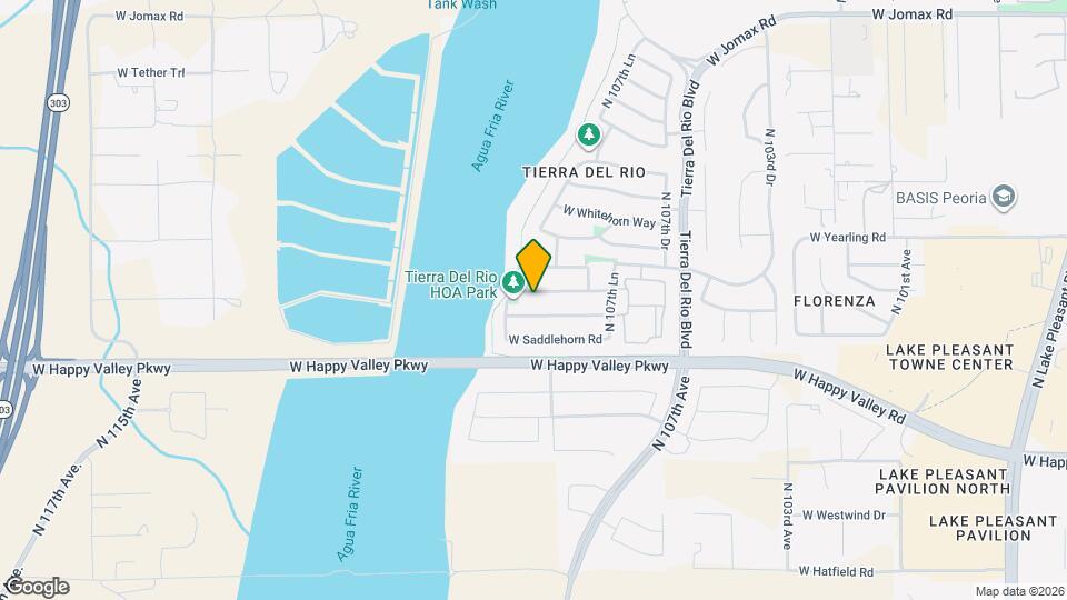 10827 W Cottontail Ln Mapa y Detalles de la Ubicación