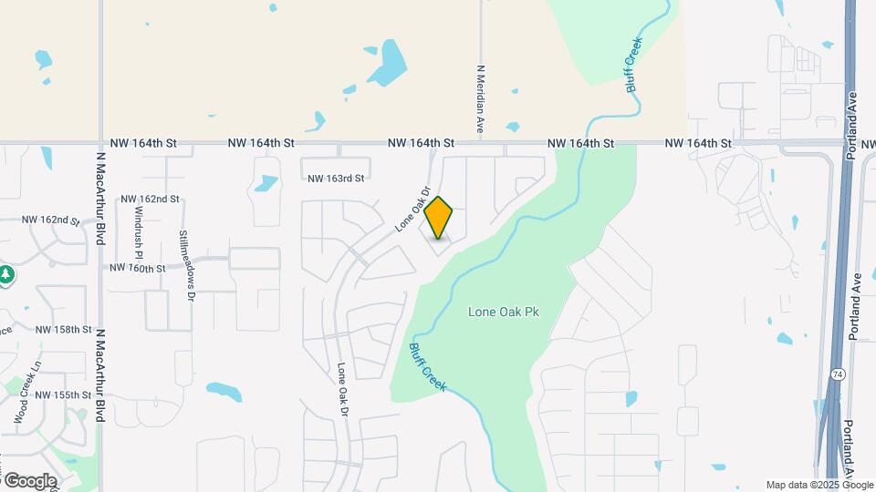 4609 NW 161st St Map and Location Details