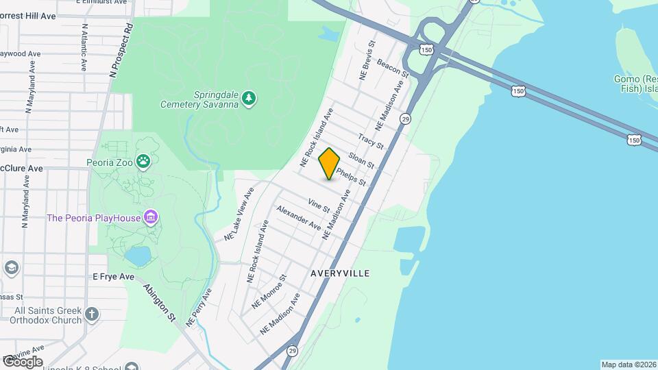 526 Fairholm Ave Map and Location Details