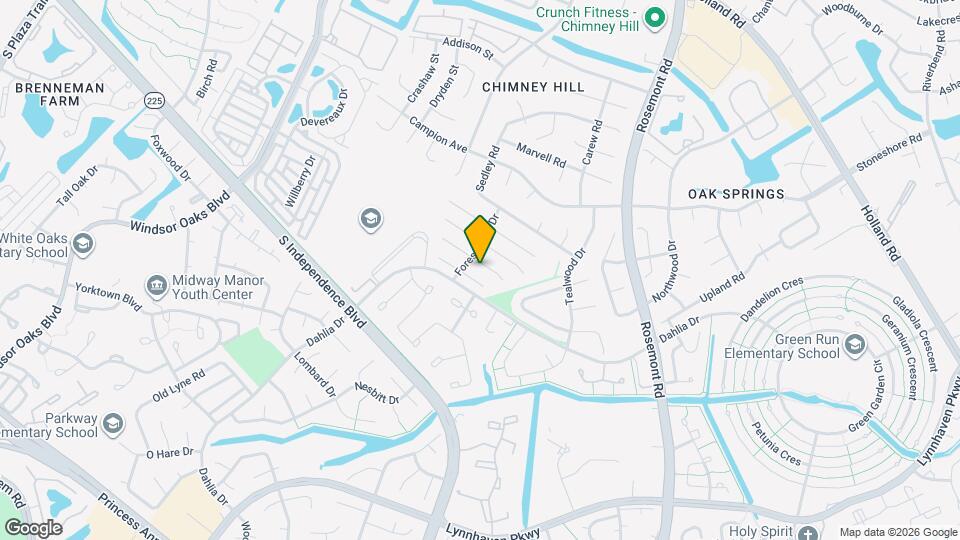 3837 Aberdeen Ct Map and Location Details