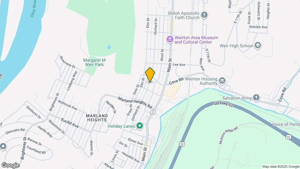 3426 Orchard St Map and Location Details