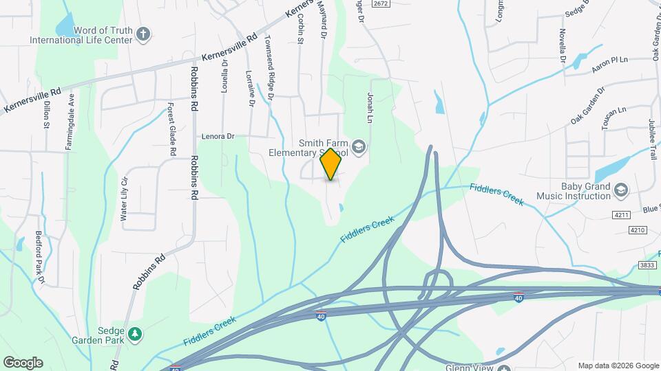 509 Denny Dr Map and Location Details