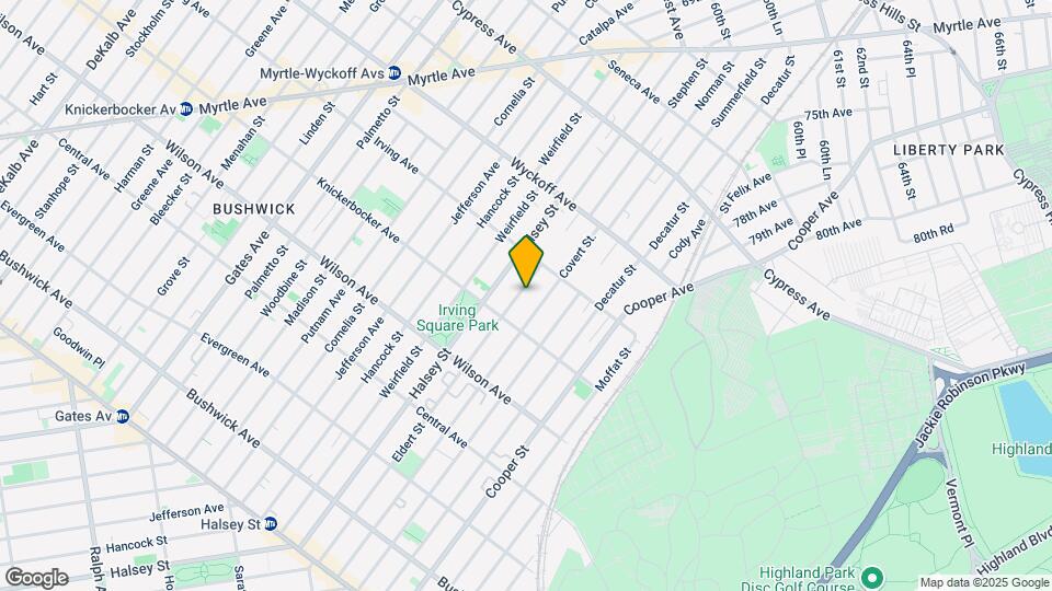 326 Eldert St Map and Location Details