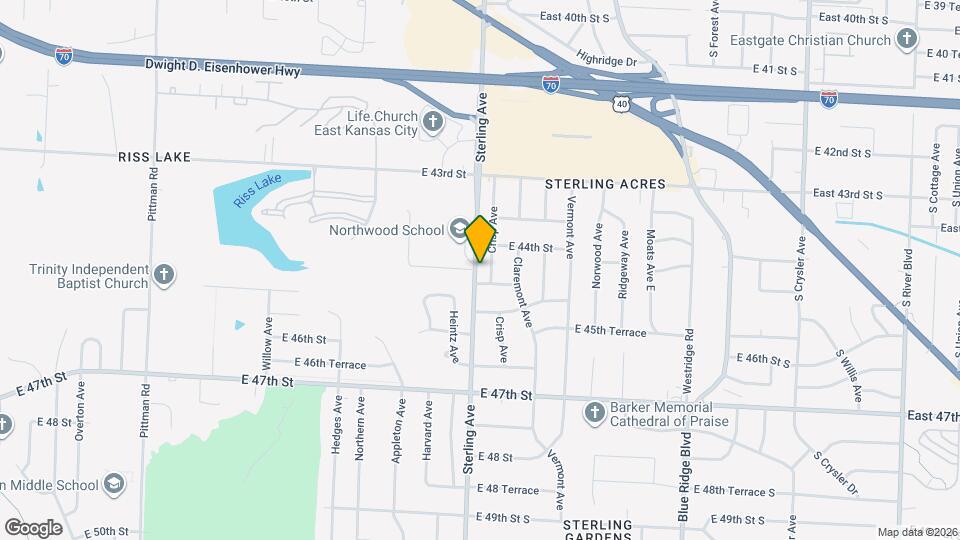 4419 Sterling Ave, Unit 0132 Map and Location Details