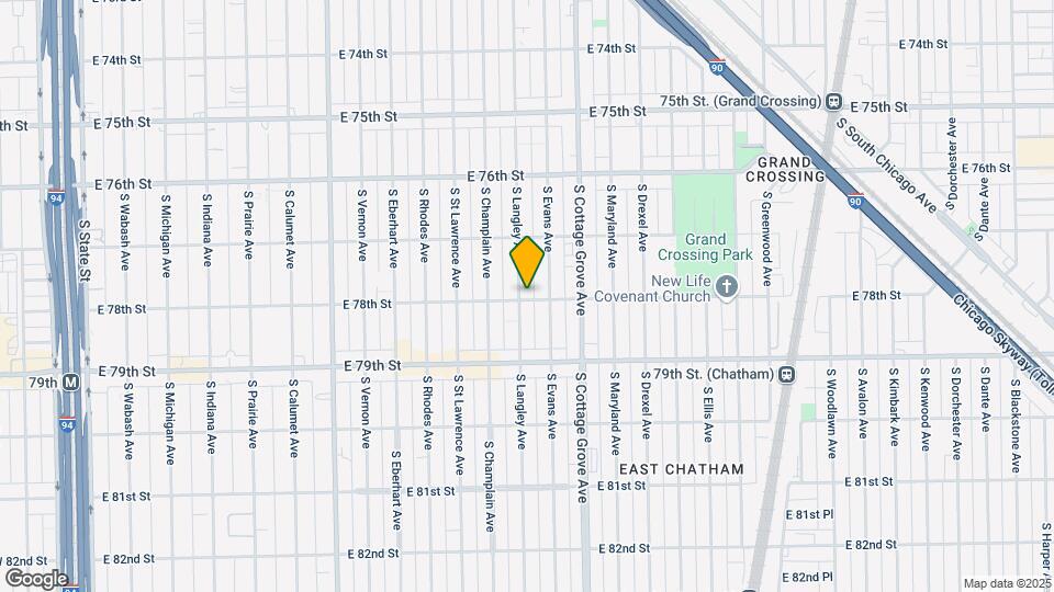704-706 E 78th St Map and Location Details