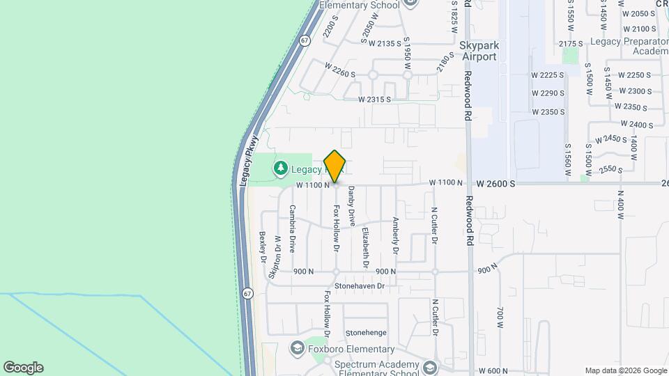 1093 Fox Hollow Dr Map and Location Details