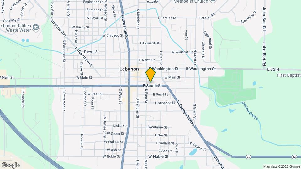 212 E South St Map and Location Details