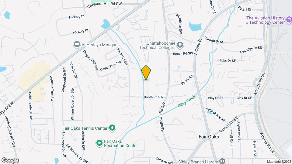 1103 Booth Ct SW Map and Location Details