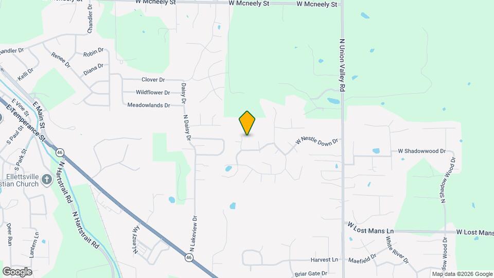 5402 N Alyssa Dr Map and Location Details