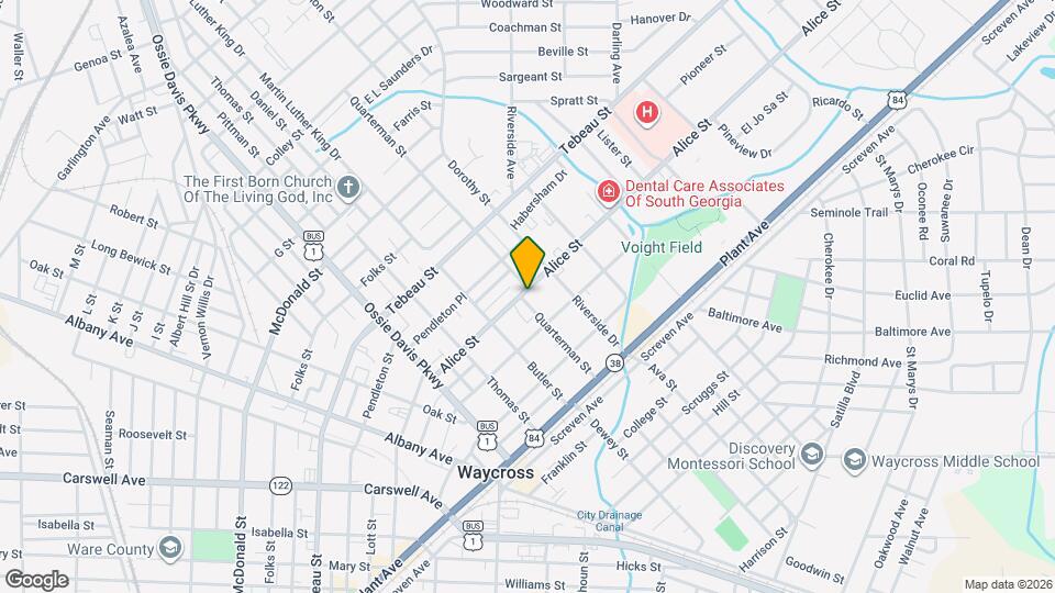 316 Quarterman St Map and Location Details