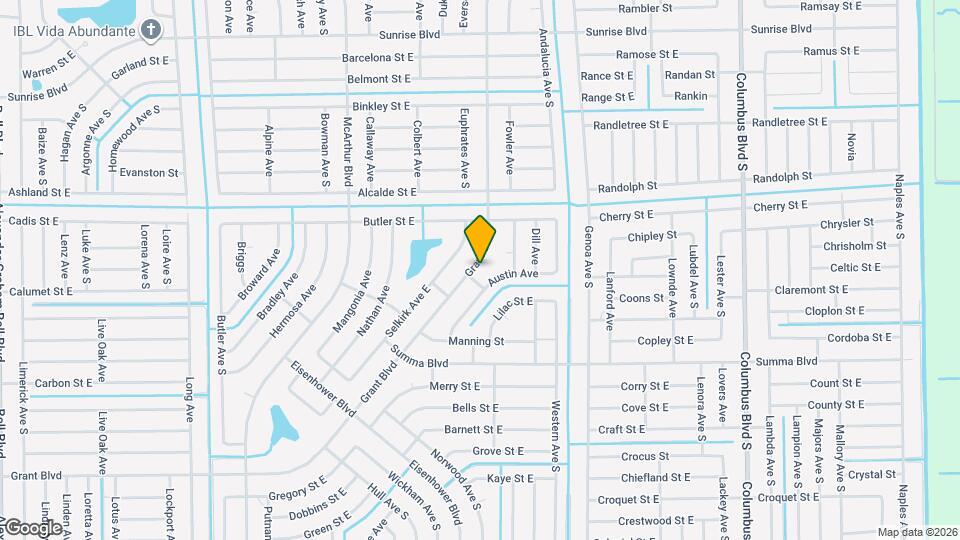 1040 Grant Blvd Map and Location Details