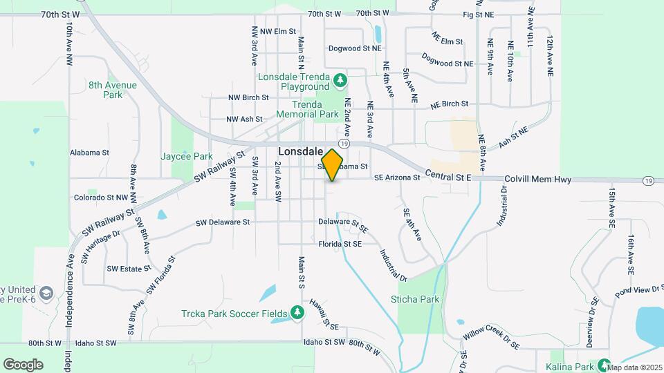 309 1st Ave SE Mapa y Detalles de la Ubicación