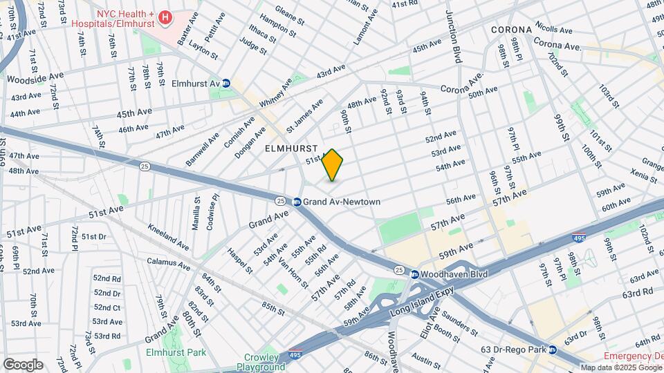 88-11 53rd Ave Map and Location Details