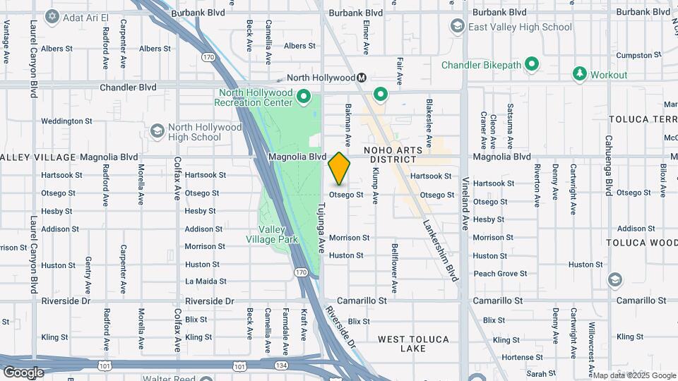 11317 Otsego St Mapa y Detalles de la Ubicación