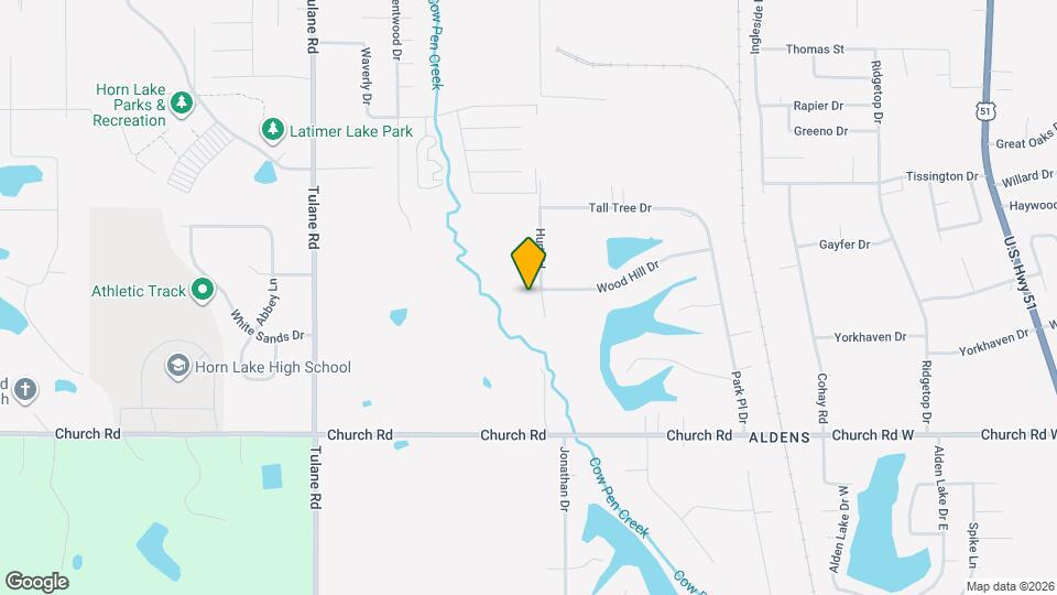 5285 Hurt Rd Map and Location Details
