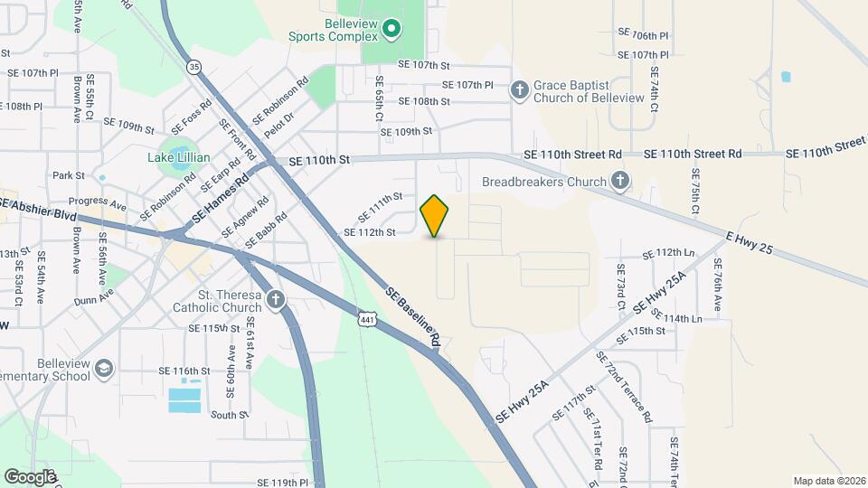 11272 SE 67th Cir Map and Location Details