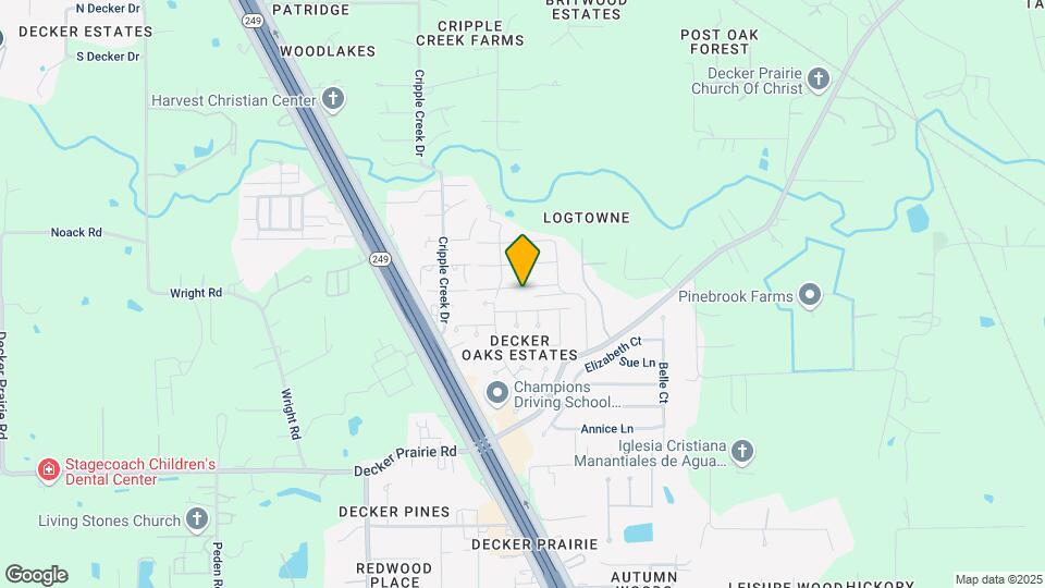12039 Powderhorn Ln Map and Location Details