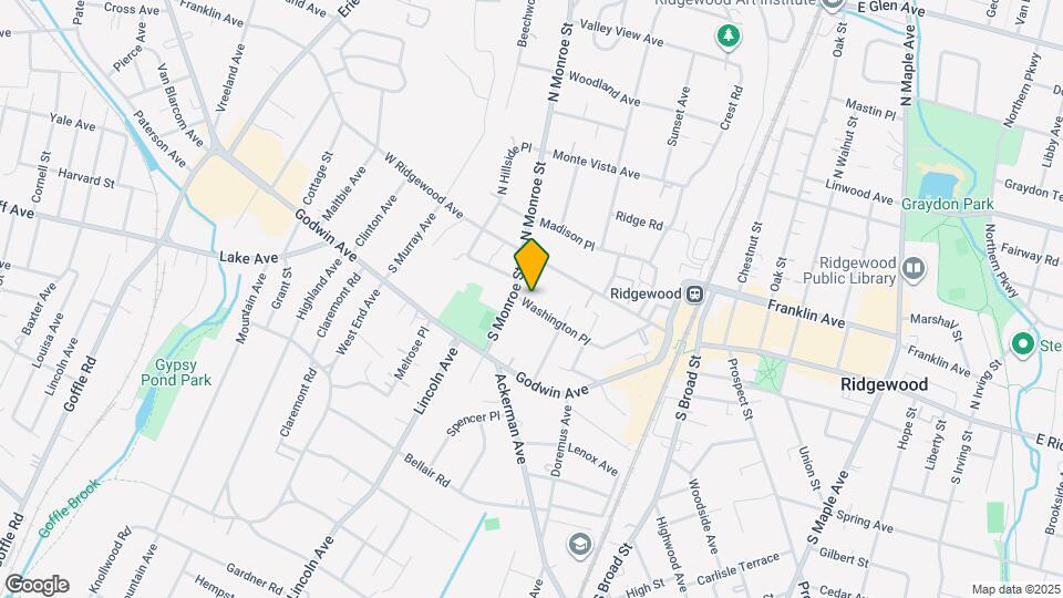 156 Washington Map and Location Details