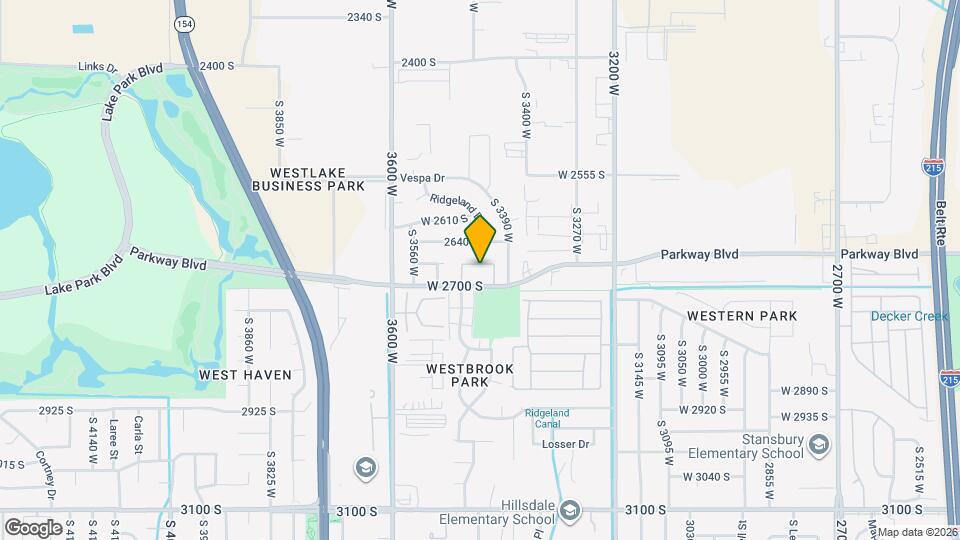 3443 Ridgeland Park Dr Map and Location Details