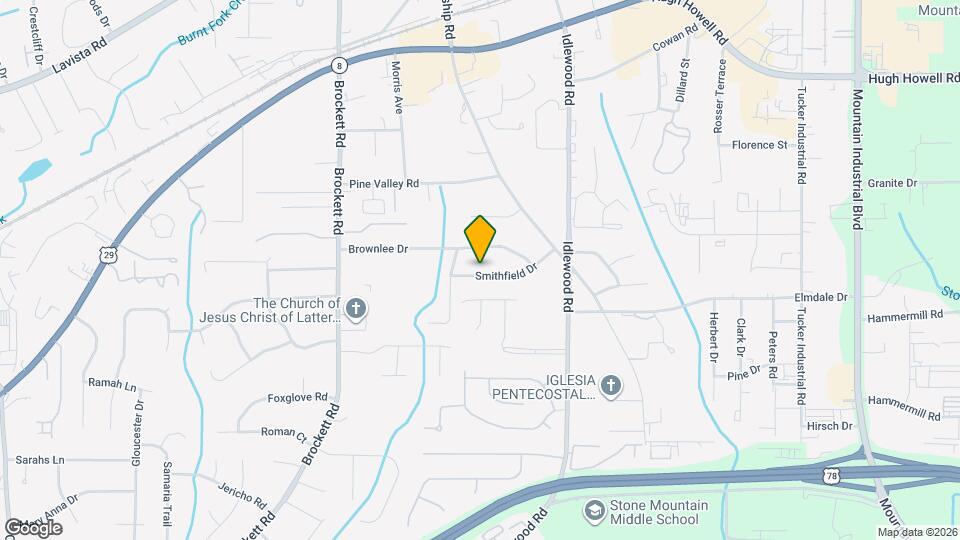 4190 Smithfield Dr Map and Location Details